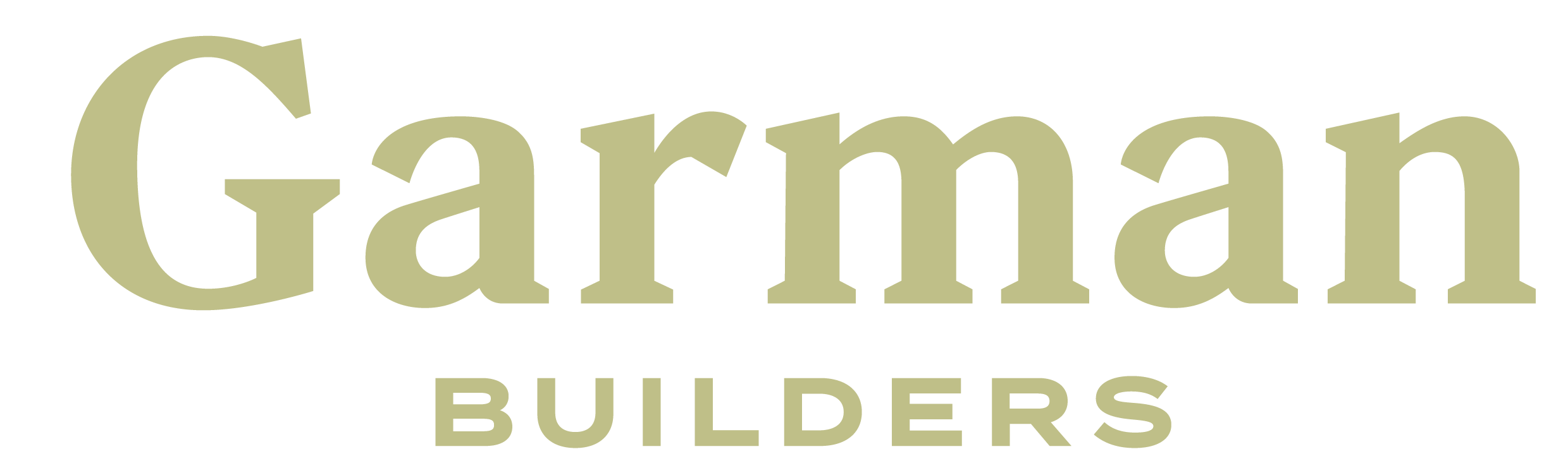 Garman Builders Logo