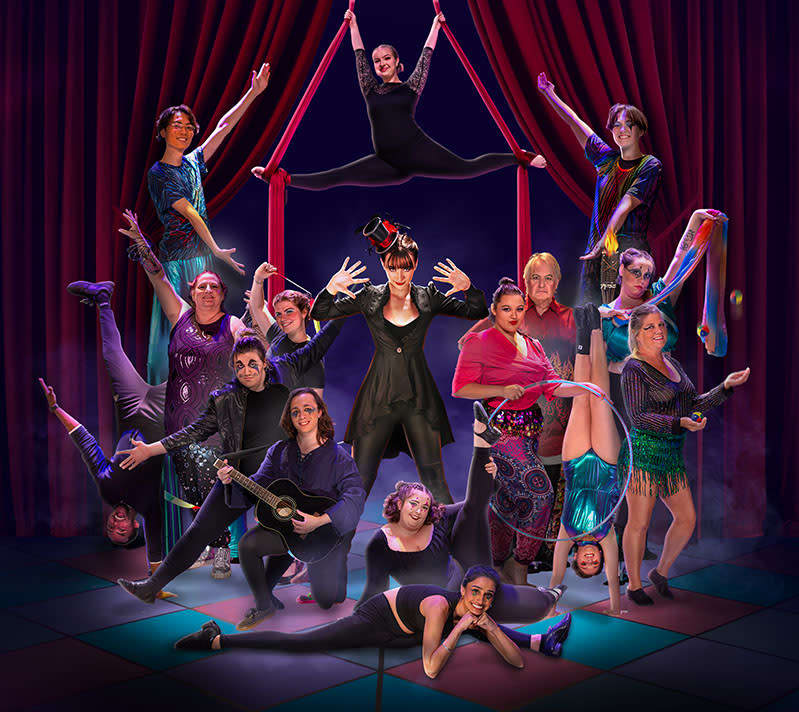 A circus troupe is central to the musical