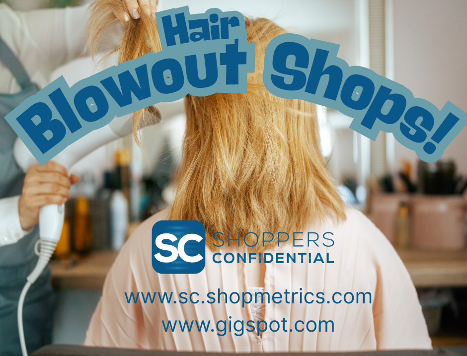 Blowout hair shops with Shoppers Confidential