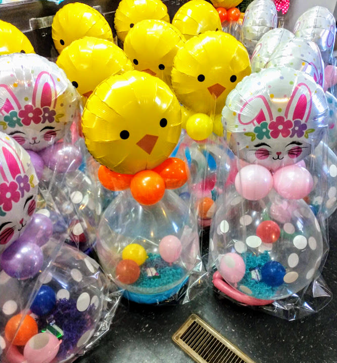 Easter Stuffede Balloons