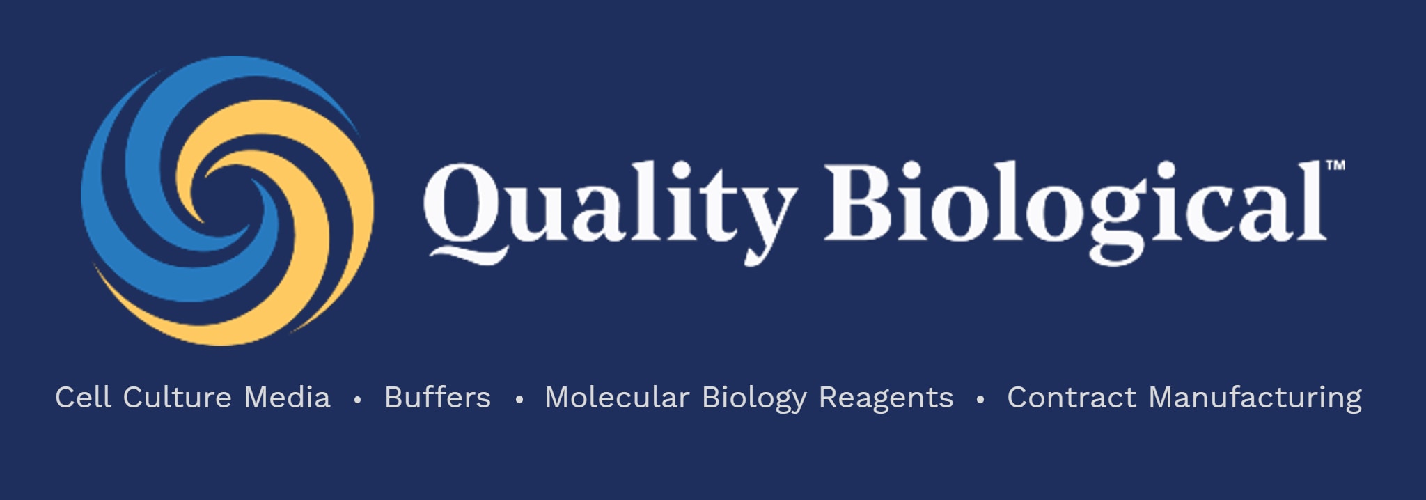 Quality Biological for high-quality, customized liquid solutions and commitment to exceptional, client-focused service