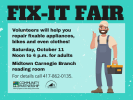 Fix-It Fair flyer