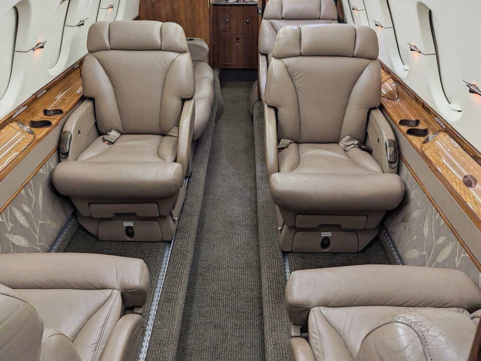 For Sale: Hawker 800XP S/N 258490 - Cabin View