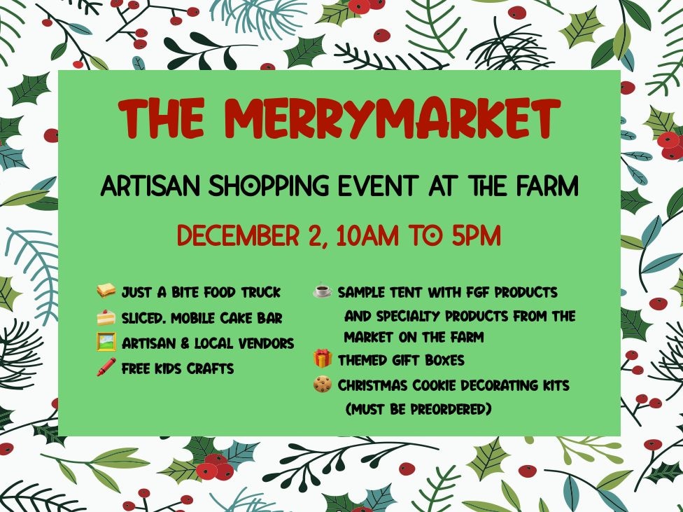 The Merry Market Artisan Shopping Event at Forrest Green Farm Louisa