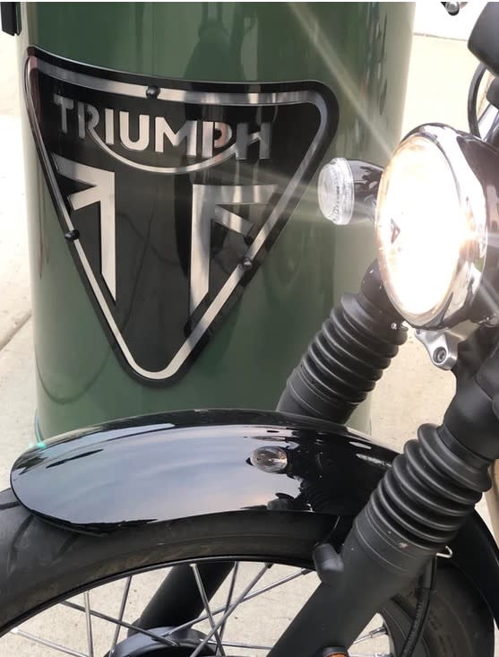 Custom Triumph Drum Smoker