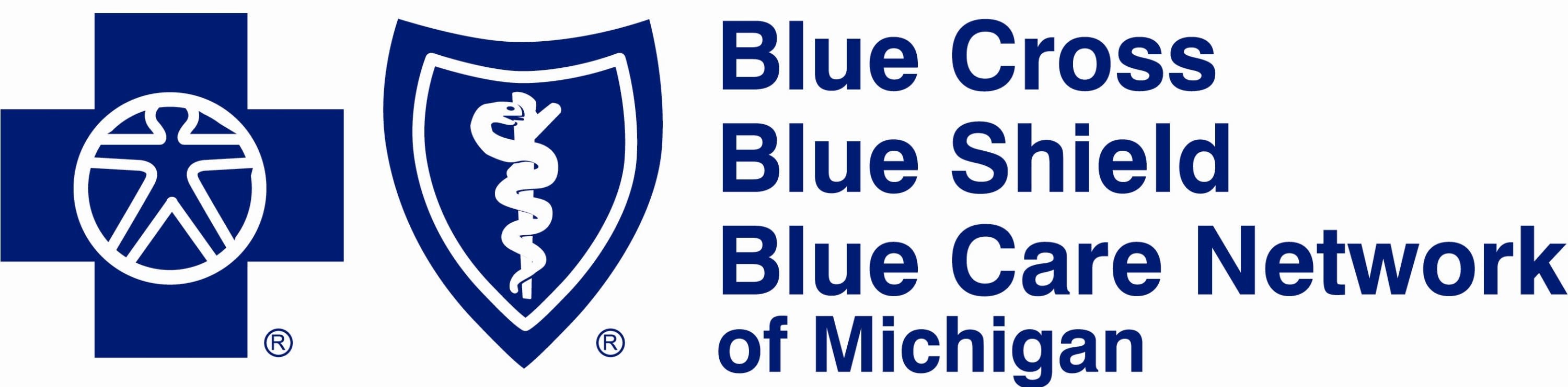 Blue Cross Blue Shield Blue Care Network of MI Logo