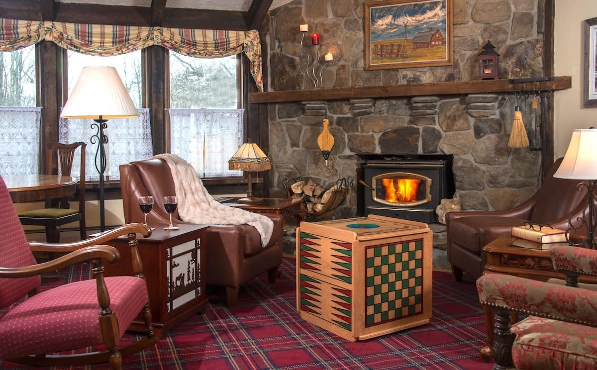 Living Room at West Hill House B&B