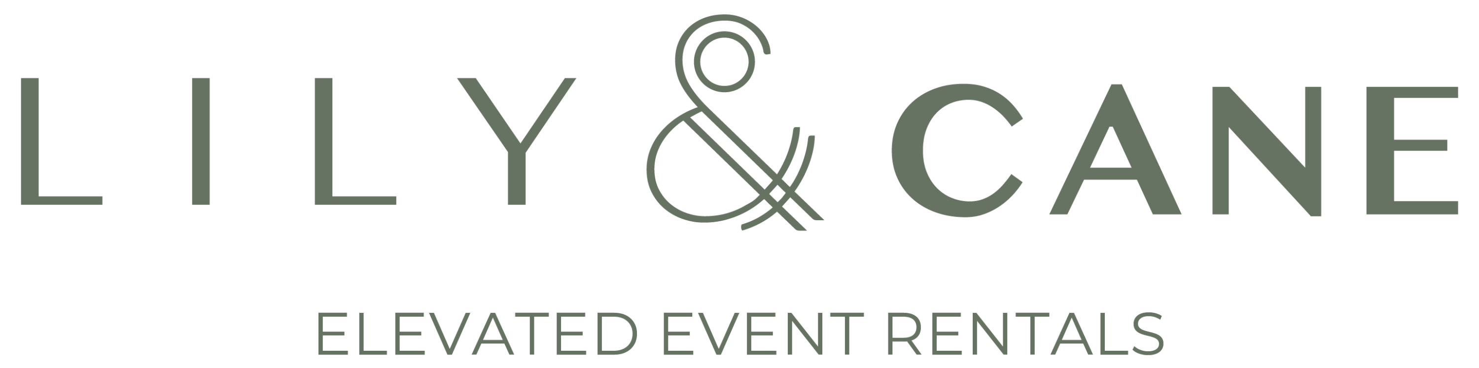 Lily & Cane - elevated event rentals
