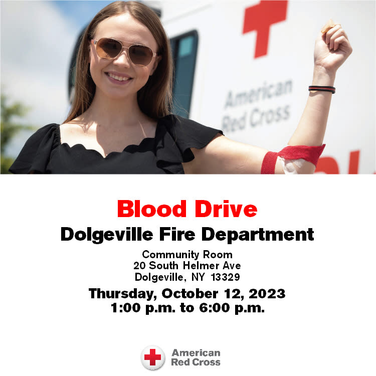 Blood Drive Dolgeville Fire Department default Herkimer County