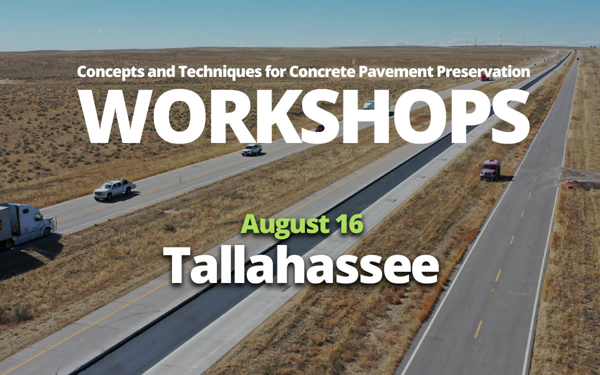 Concrete Paving Workshop - Tallahassee August 16, 2022