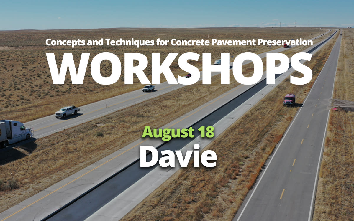 Concrete Paving Workshop - Davie August 18, 2022
