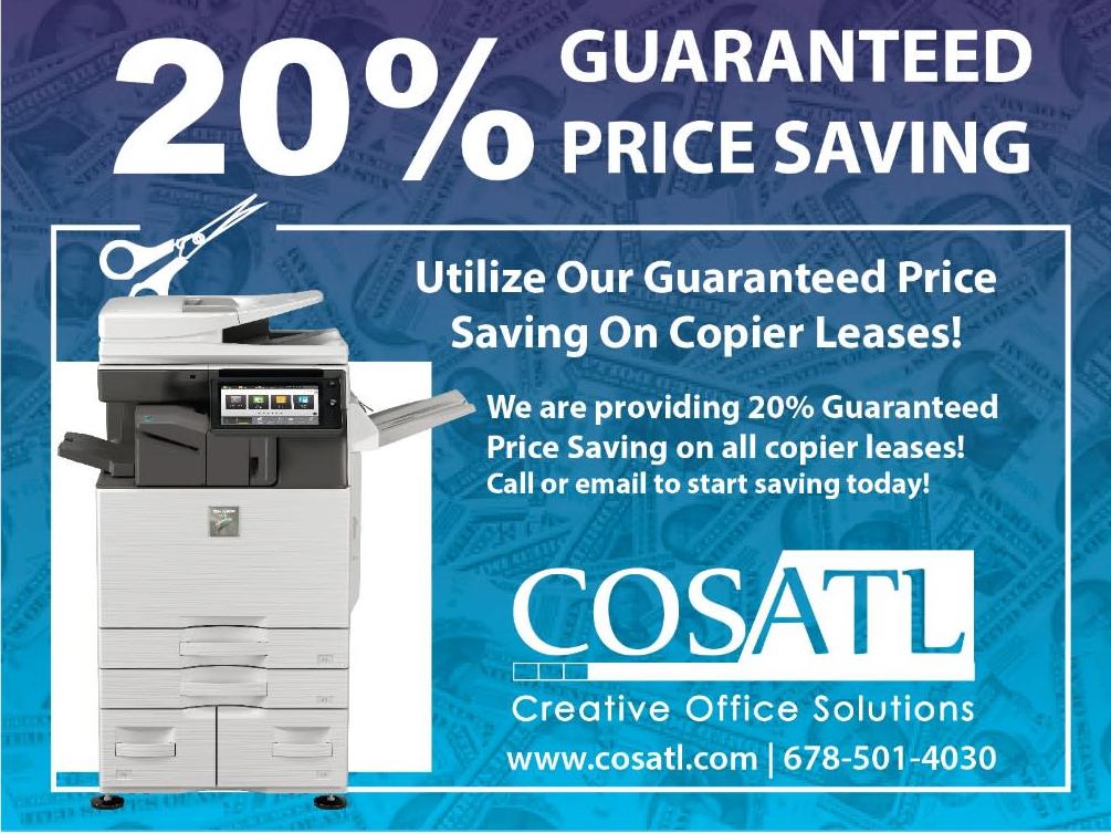 20% Off On Copier Leases