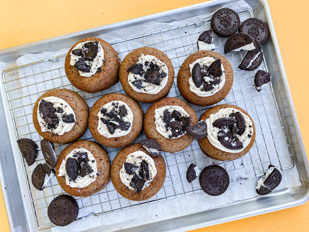 Cookies & Cream Gluten-Free Protein Donut