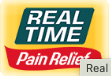 Logo of Real Time Pain Relief, a Texas-based provider of fast-acting topical gels, sprays, and creams for muscle and joint pa
