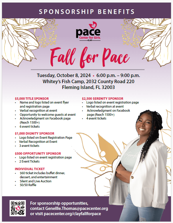 Fall For Pace flyer