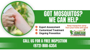 Got Mosquitos?  We Can Help!