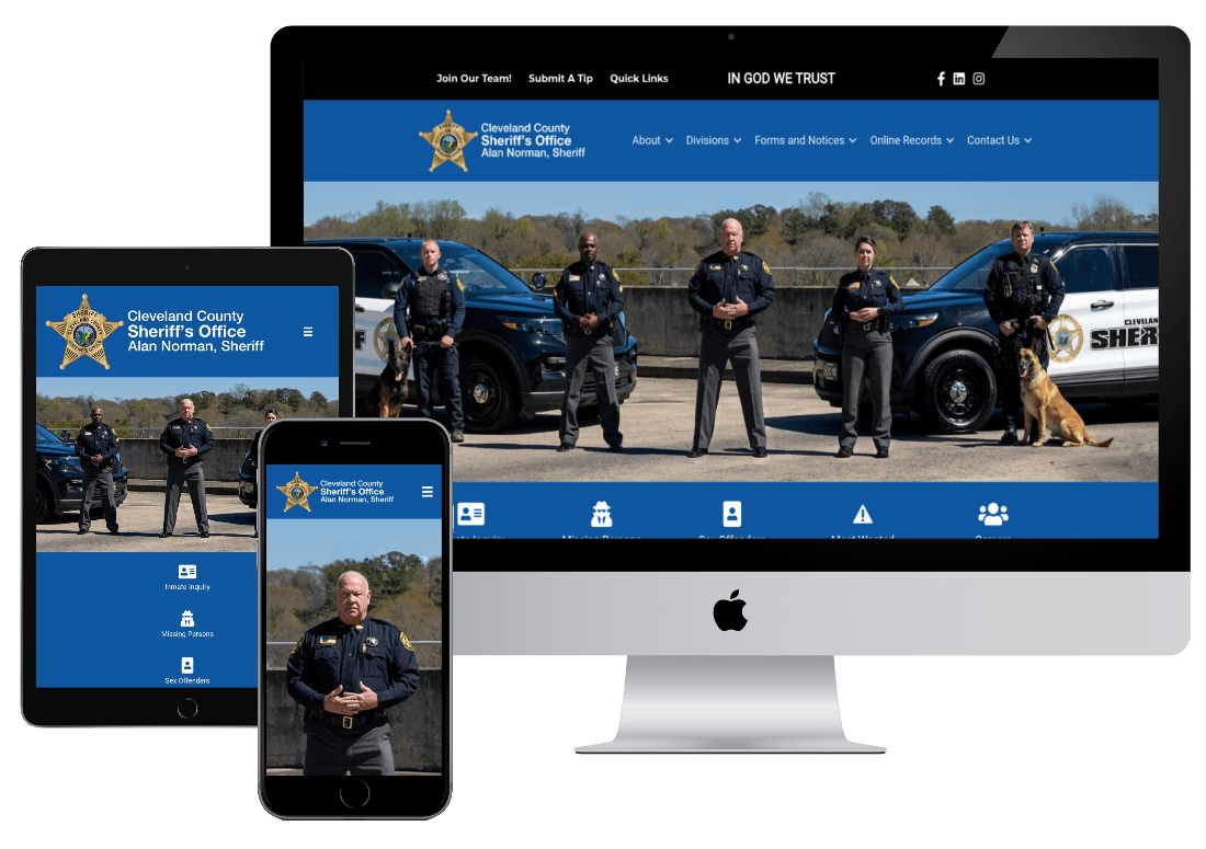 Cleveland County Sheriff's Office Portfolio Image