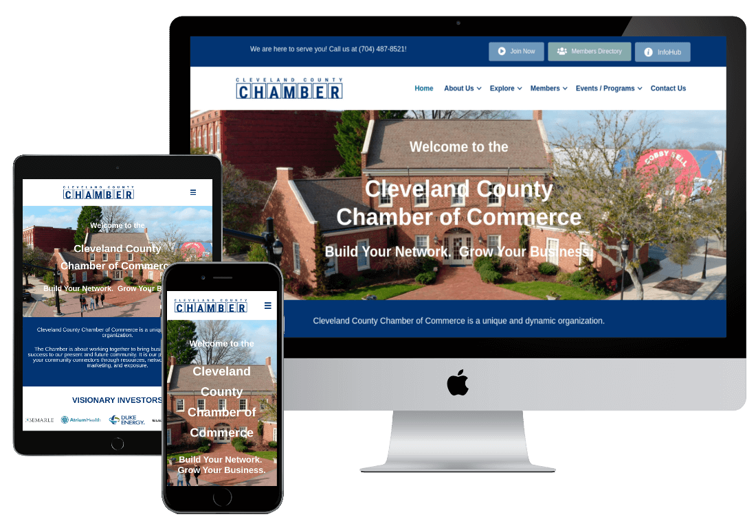 Cleveland County Chamber of Commerce Portfolio Image