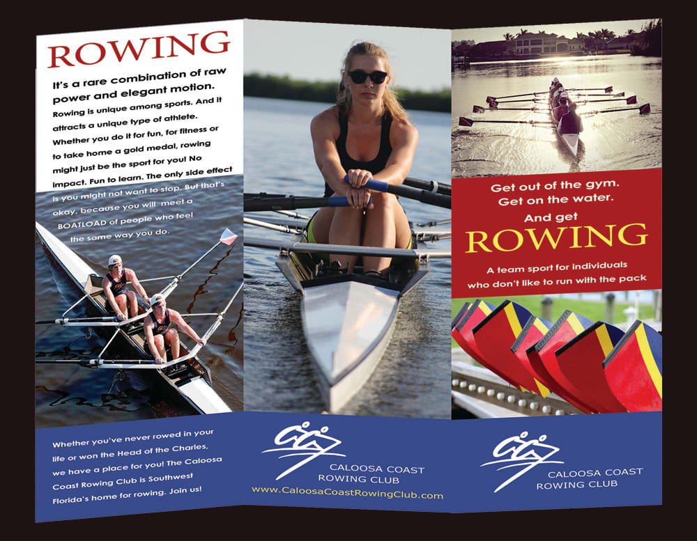 Trifold Front design by BackBurner Marketing