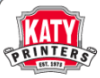 Katy Printers Inc logo representing professional printing services, including custom business cards, brochures, banners, and