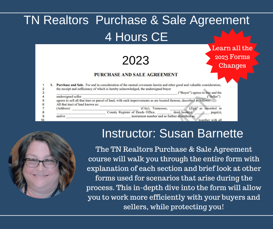 TAR Purchase and Sale Agreement and Forms Changes for 2023 - default ...