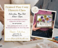 Framed Pine Cone Flower Class At Flippin' Fabulous In Burlington, WI