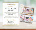 Custom Cup Party At Flippin' Fabulous in Burlington, WI