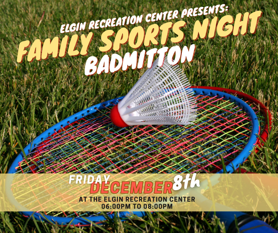 Family Sports Night - Badminton Flyer 2023