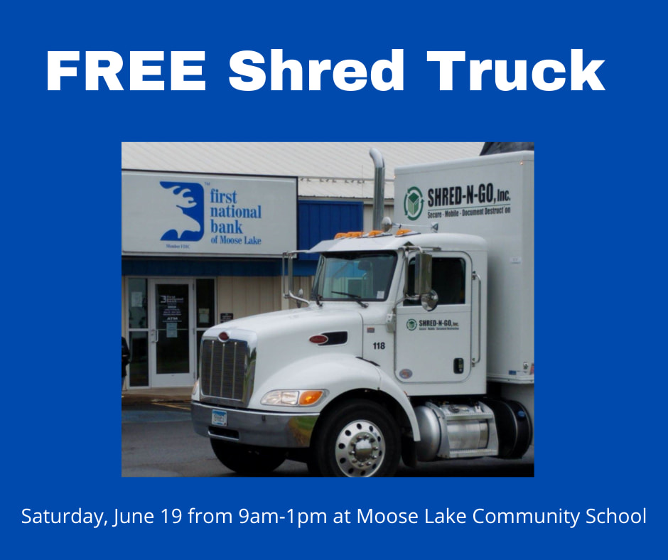 free shred truck at event