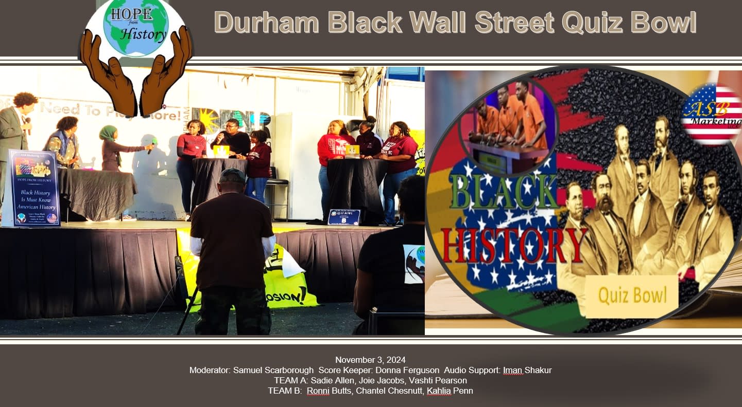 Youth and Adult History Clubs