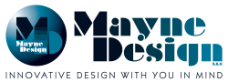 Mayne Design - Full Logo with tagline