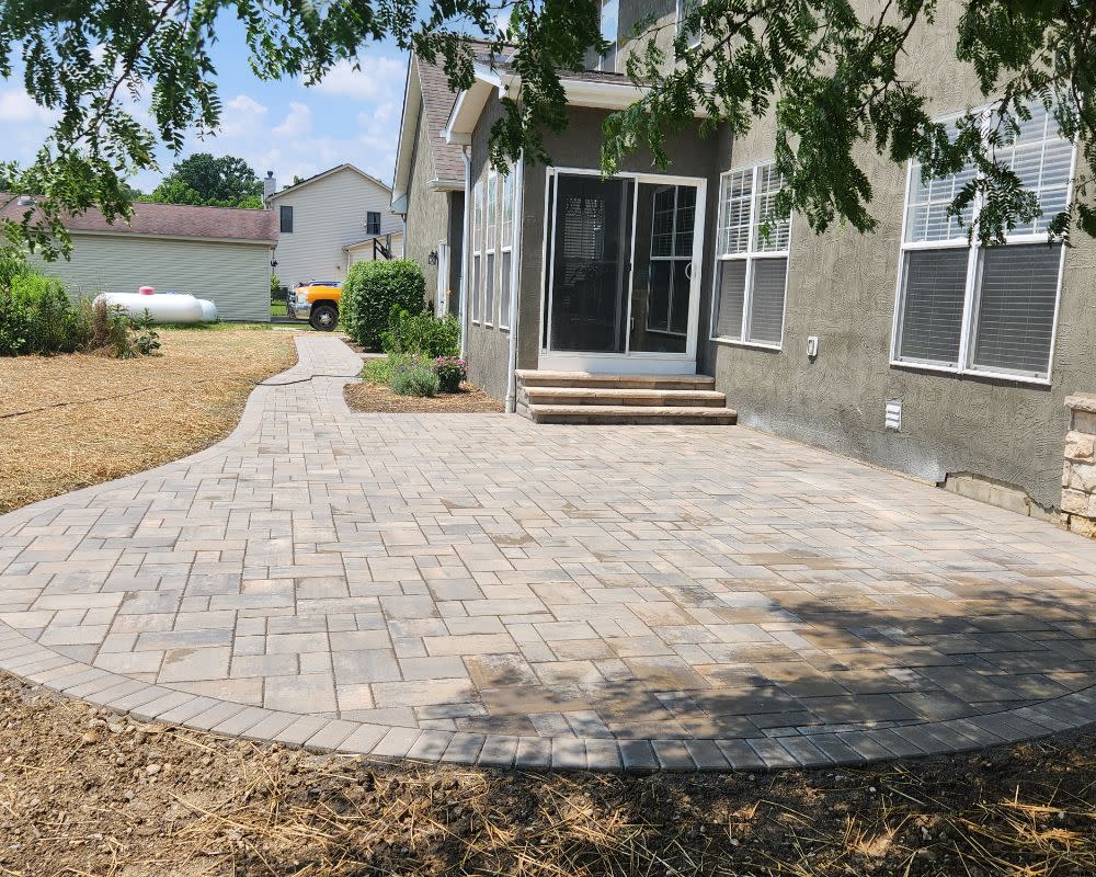Paver Patio Construction
