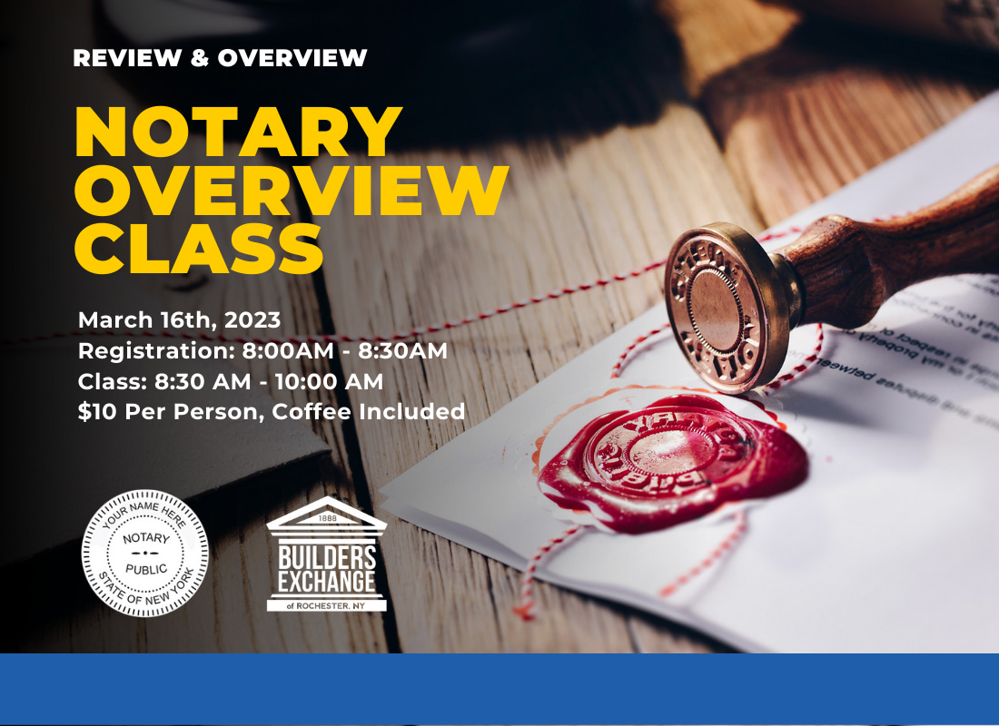 Notary Overview Class 2023 Robex