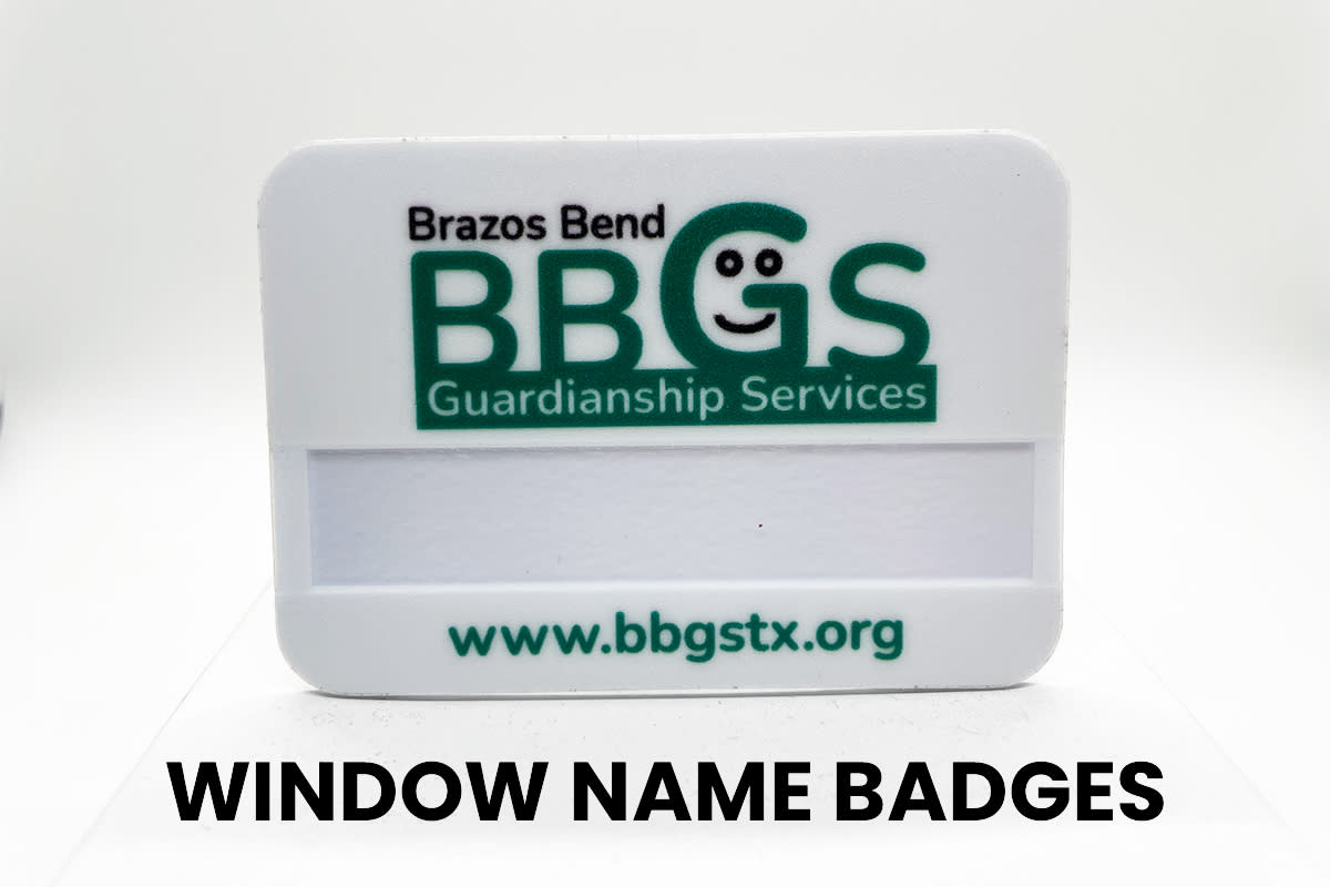 Window Name Badges by Page by Page Graphic Design, LLC