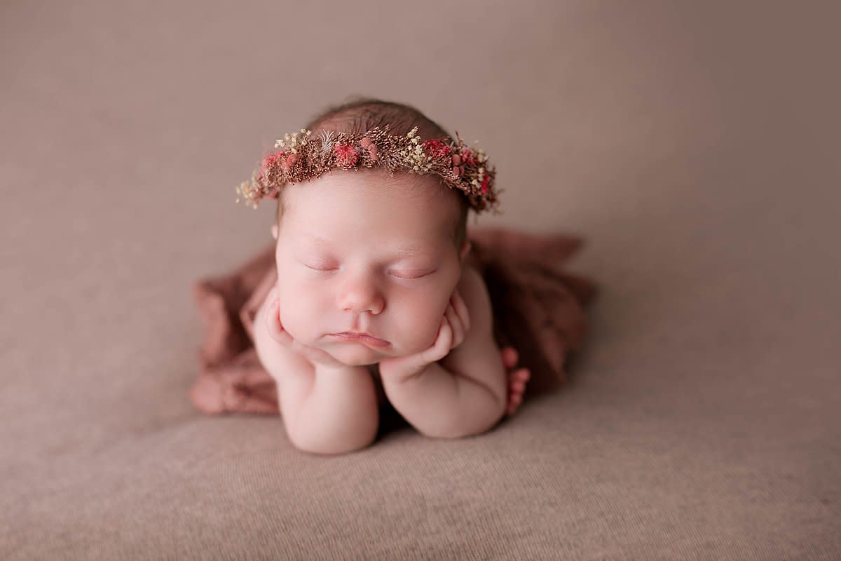 Posed newborn photography in connecticut