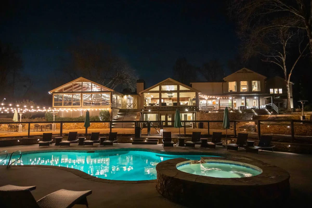 Ark on Lake Lanier View from the Pool