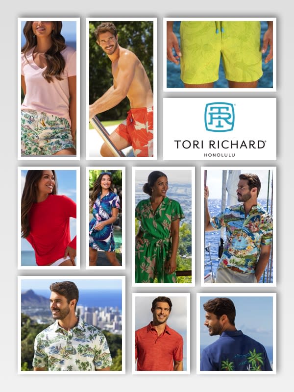 Tori Richard Apparel made for Travel