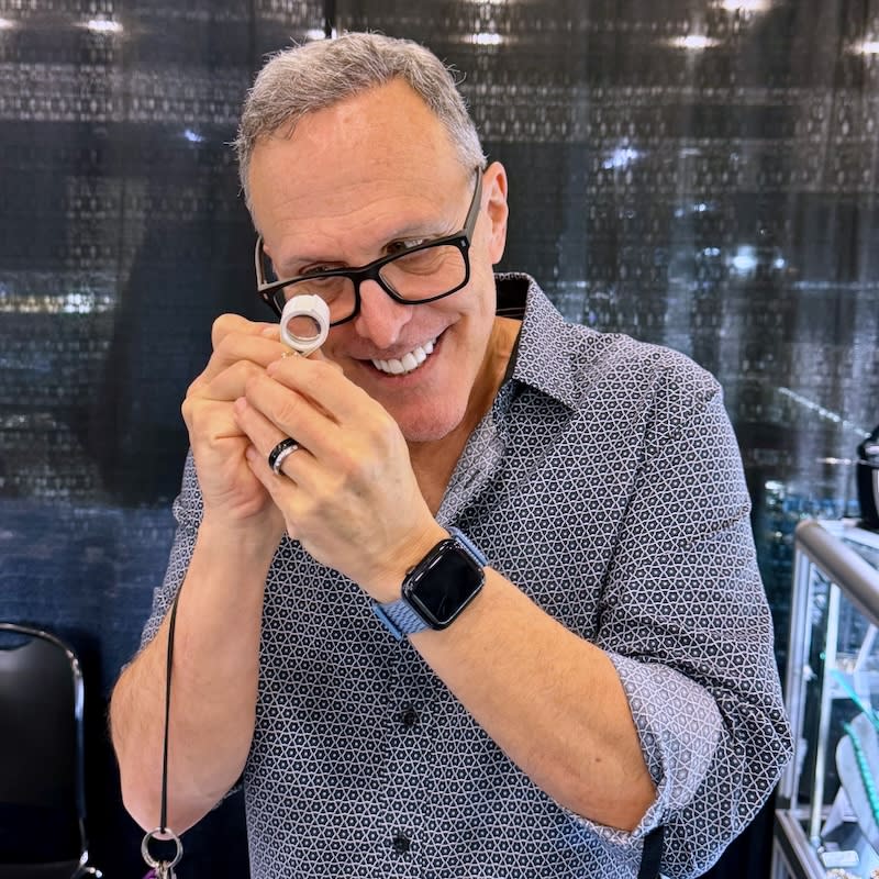 Kenny Phillips, gemologist and owner of KP Gems