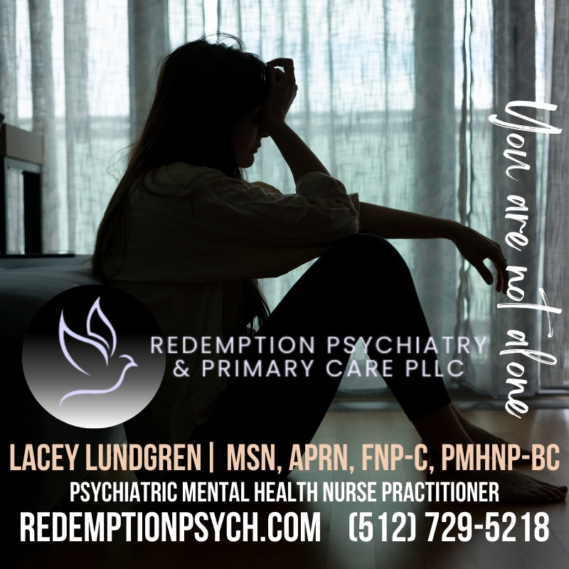 Redemption Psychiatry and Primary Care PLLC Elgin Chamber of Commerce