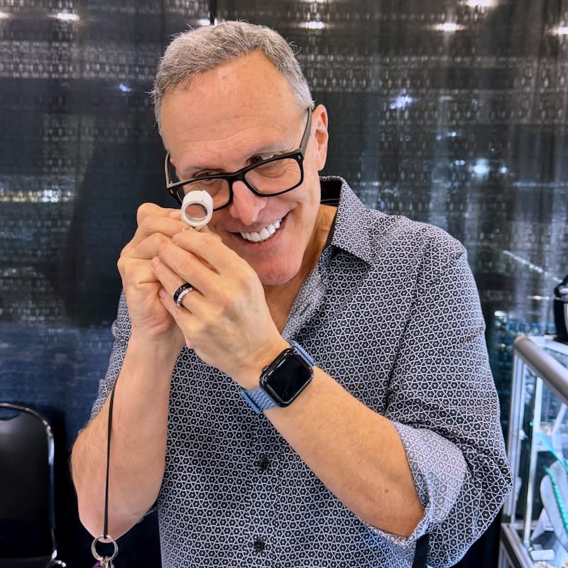 Kenny Phillips, gemologist and owner of KP Gems