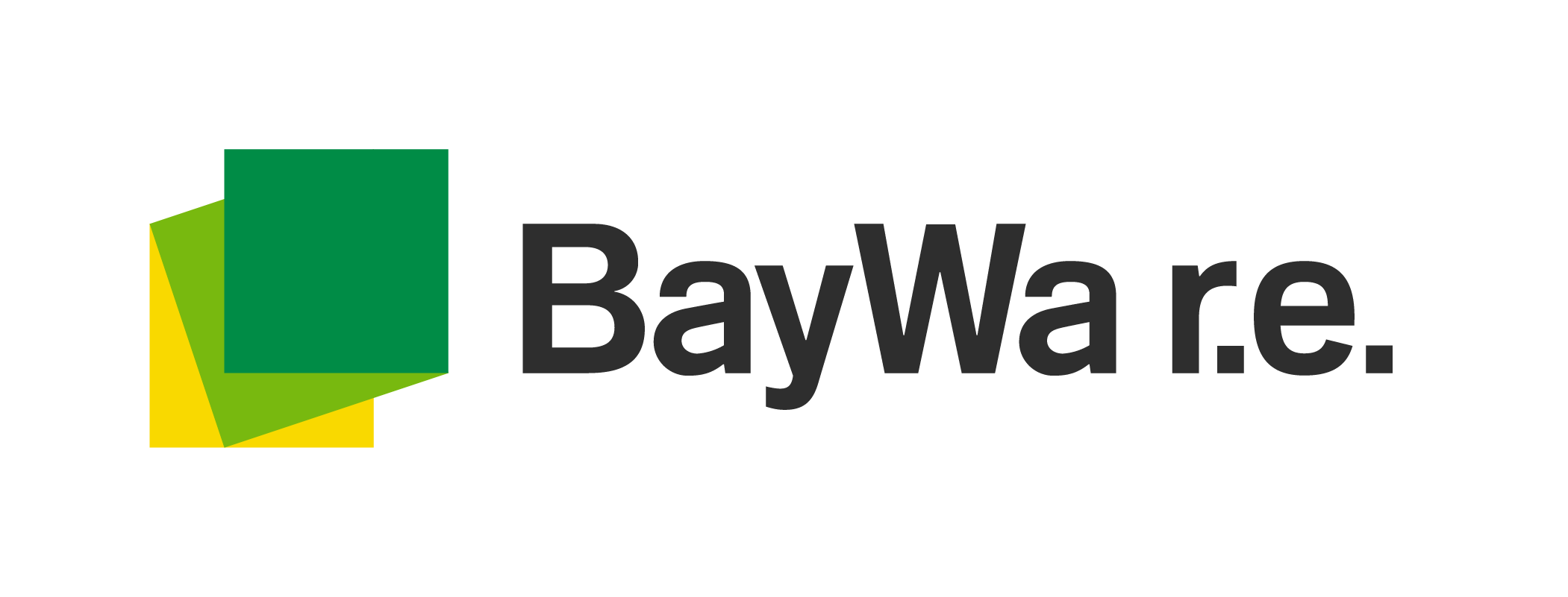 BayWa r.e logo - green & yellow