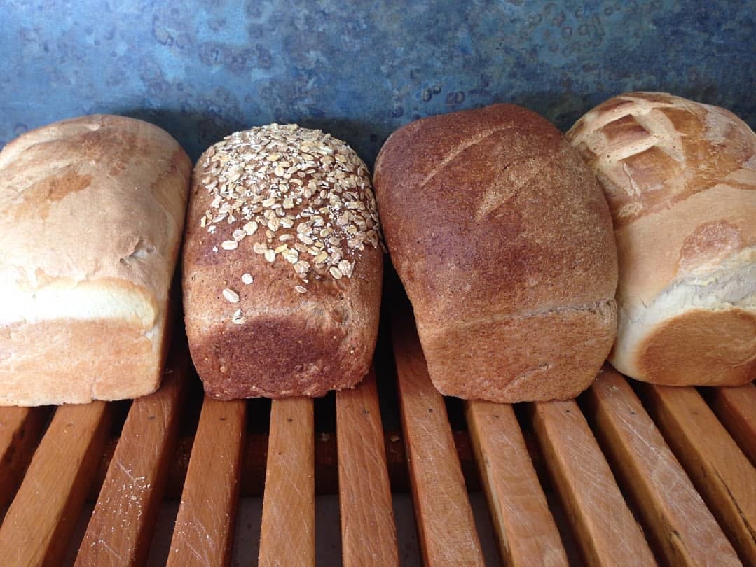 Homemade Loaves of Bread