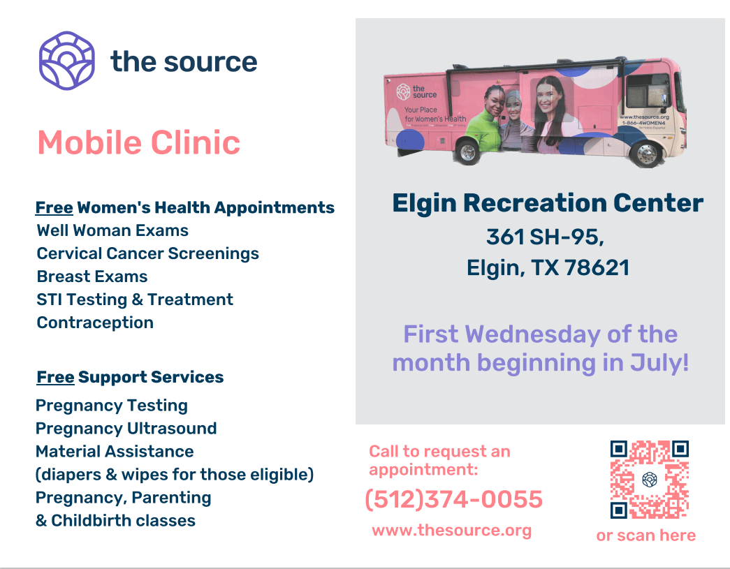 The Source Mobile Unit Flyer
