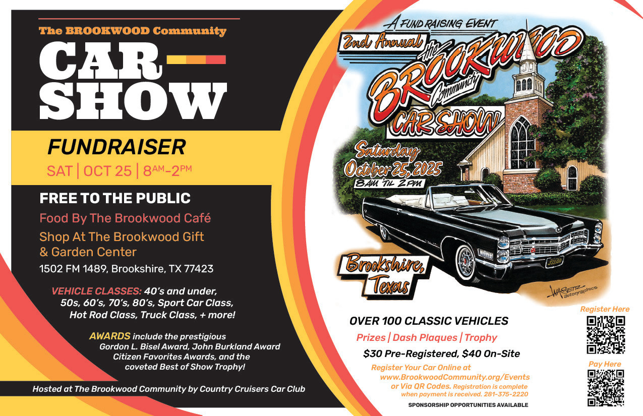 The Brookwood Community Car Show Fundraiser