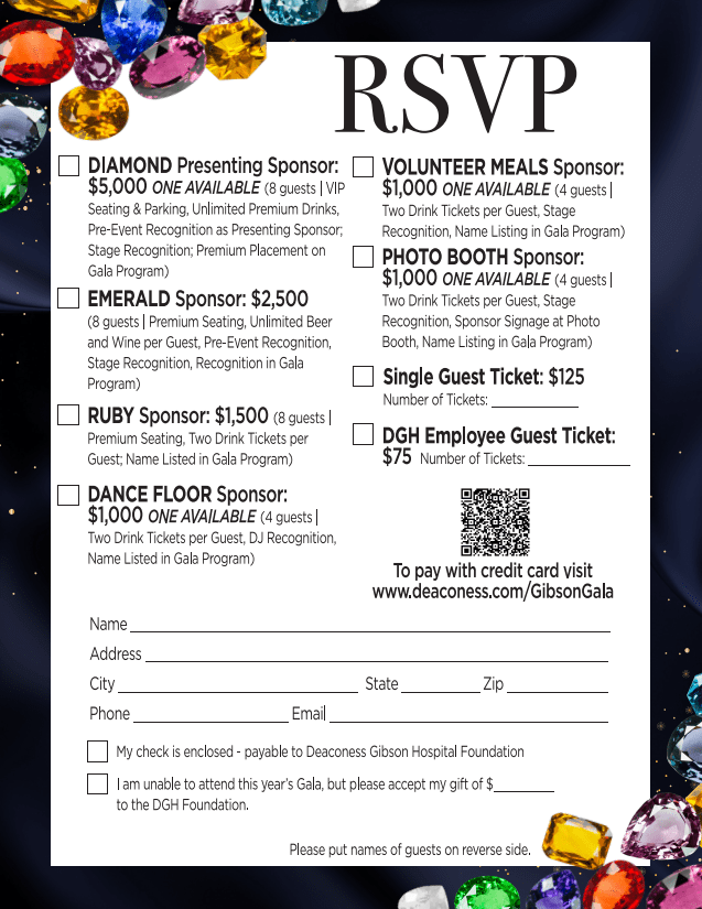 DGH Bejeweled RSVP