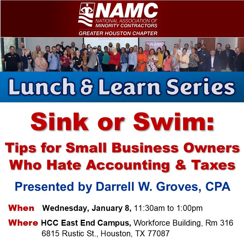 Sink or Swim: Tips for Small Business Owners Who Hate Accounting & Taxes