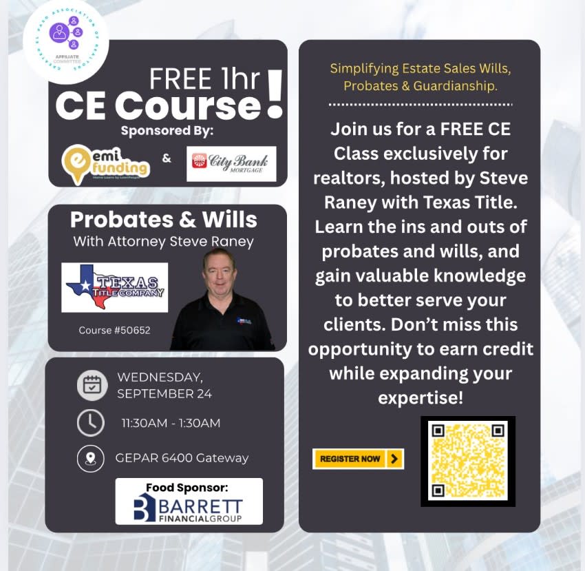 Affiliate Committee Lunch & Learn: FREE CE 
