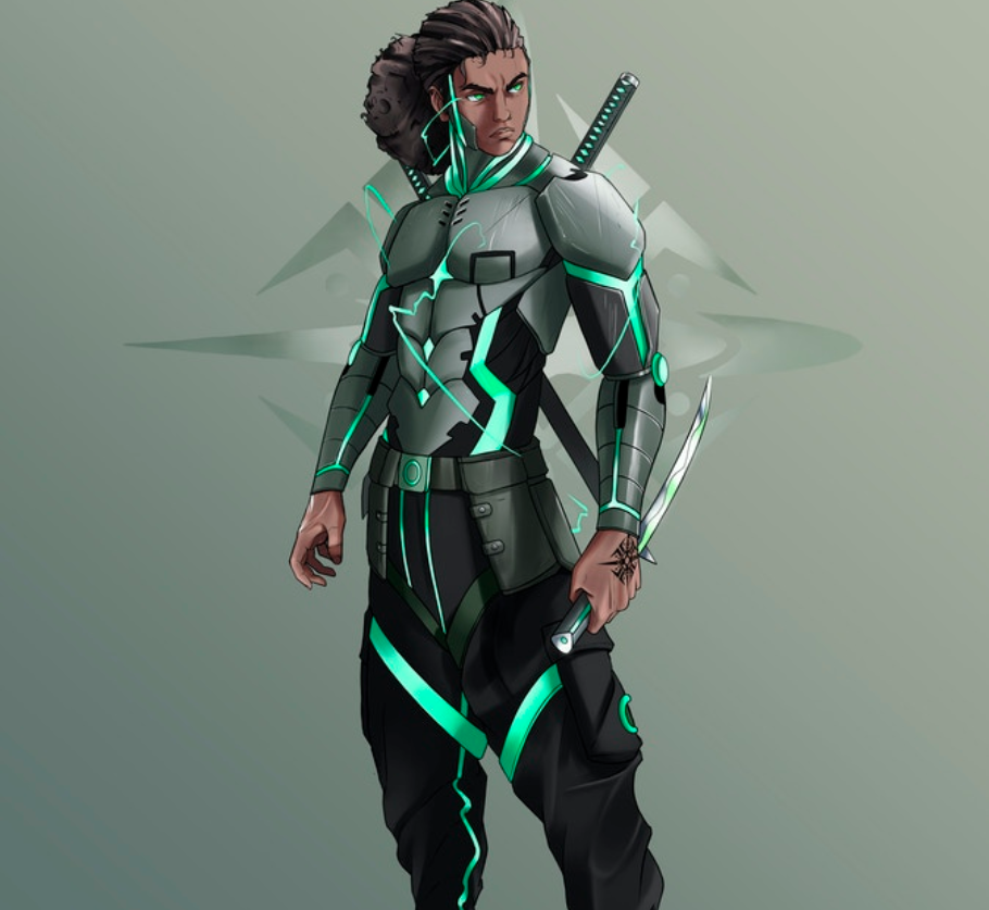 Knight: Knight wields the powerful and unstable power known as sonic abyss