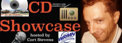 CD SHOWCASE HOSTED BY CORT STEVENS LOGO