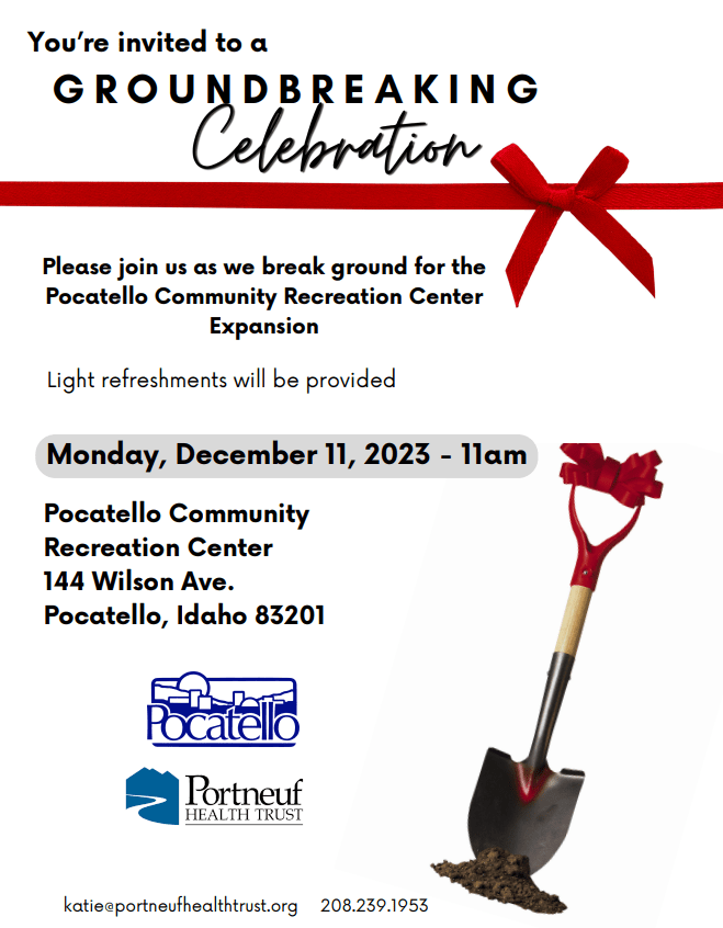 Groundbreaking for Portneuf Health Trust PocatelloChubbuck Chamber